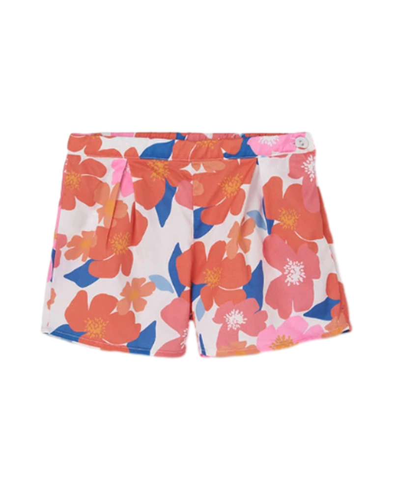 BoboliBoboli Shorts Fille Blanc