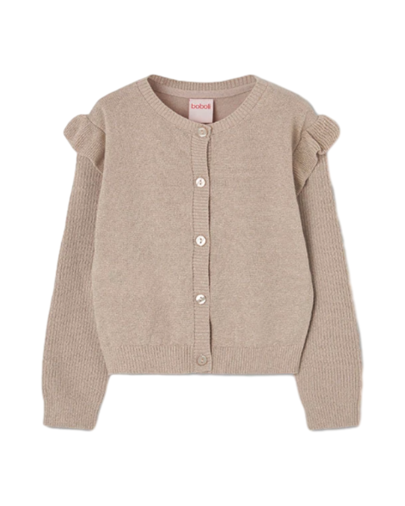 BoboliBoboli Cardigans Fille Beige