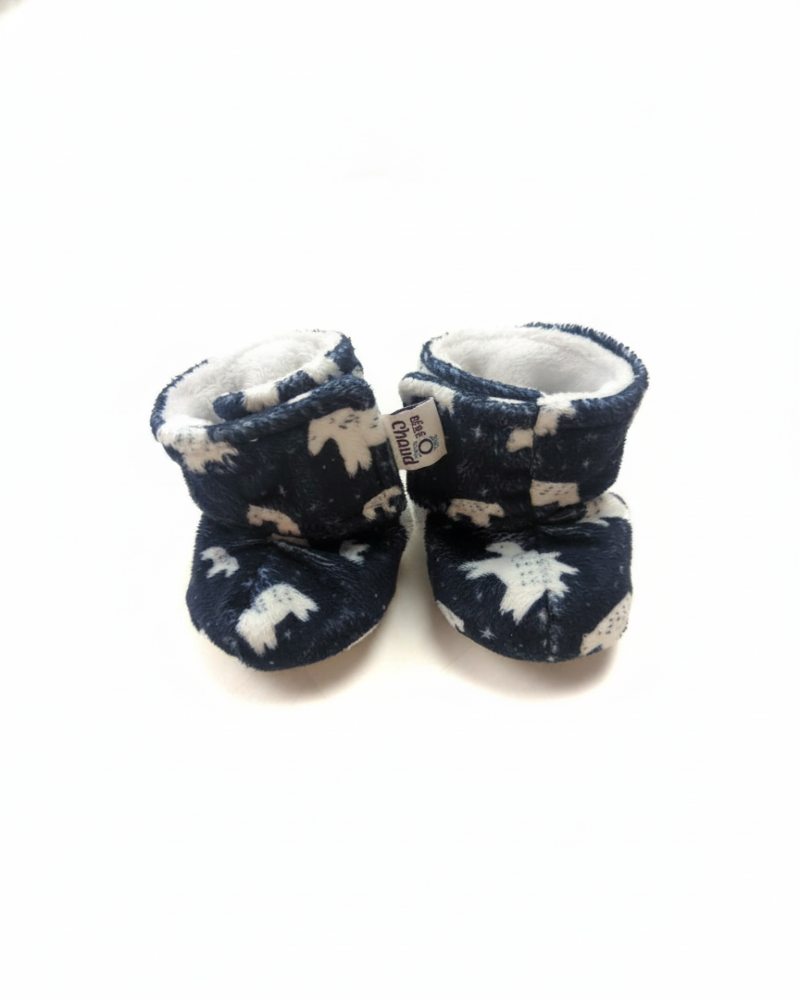 Bébé ChaudBébé Chaud Chaussons Neutre Blanc