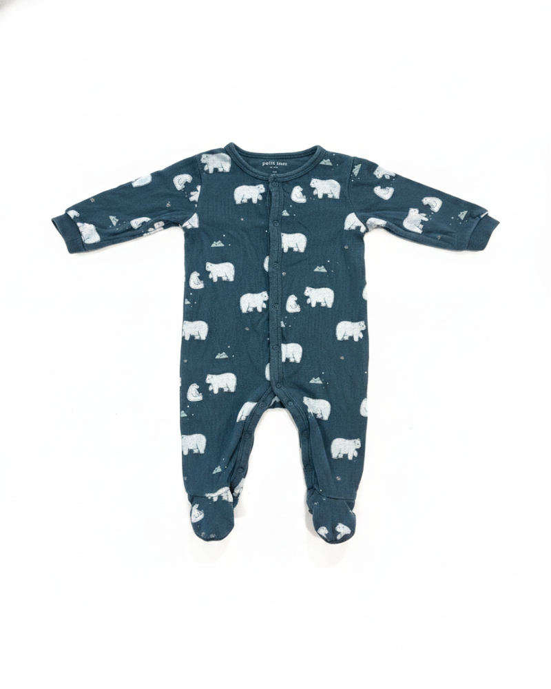 Petit LemPetit Lem Pyjamas Neutre Blanc