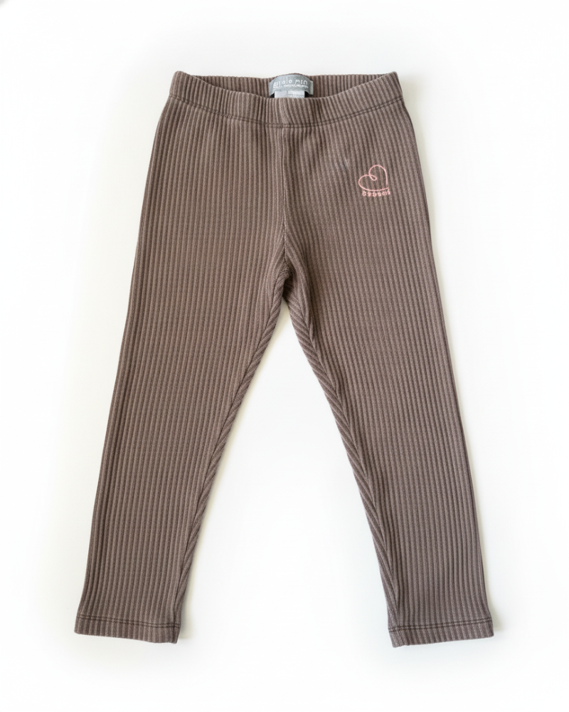 Souris MiniSouris Mini Leggings Fille Marron