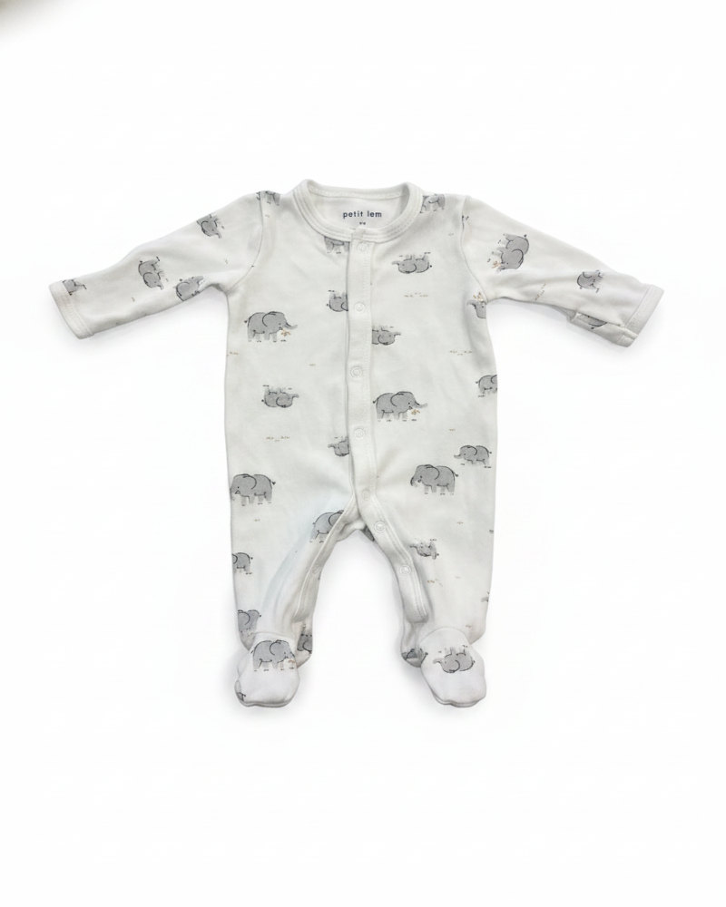 Petit LemPetit Lem Pyjamas Neutre Gris