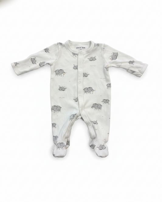 Petit LemPetit Lem Pyjamas Neutre Gris