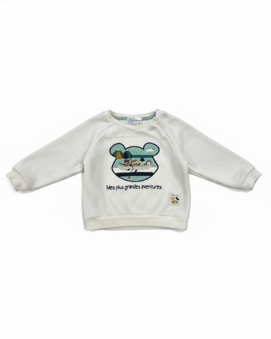 mes petits caillouxmes petits cailloux Chandails Neutre Vert