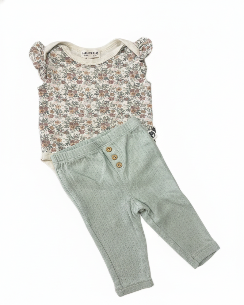 Rabbit BearRabbit Bear Ensembles Fille Vert