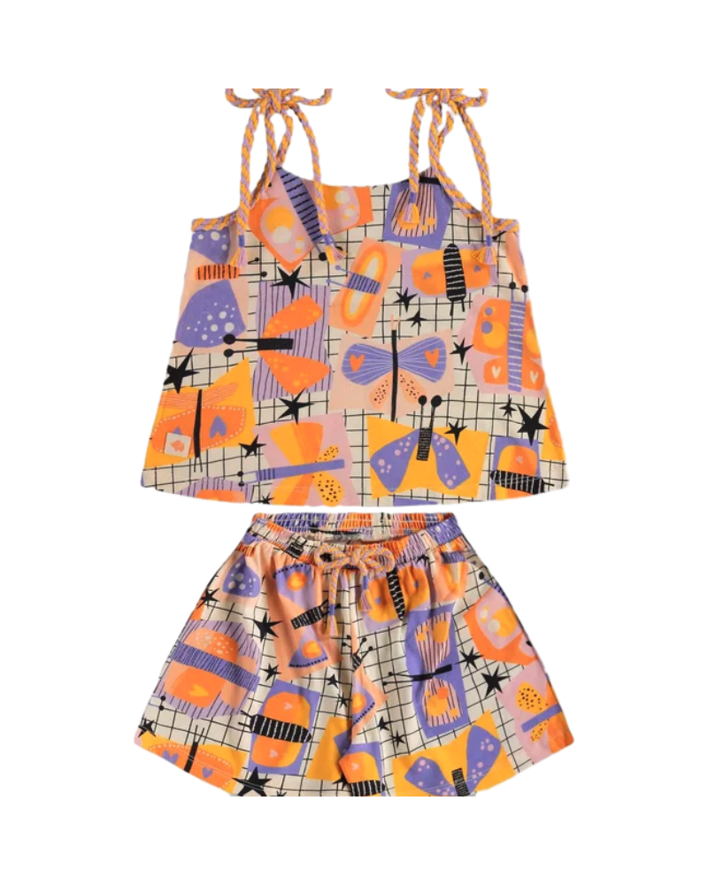 Três e JáTrês e Já Ensembles Fille Violet