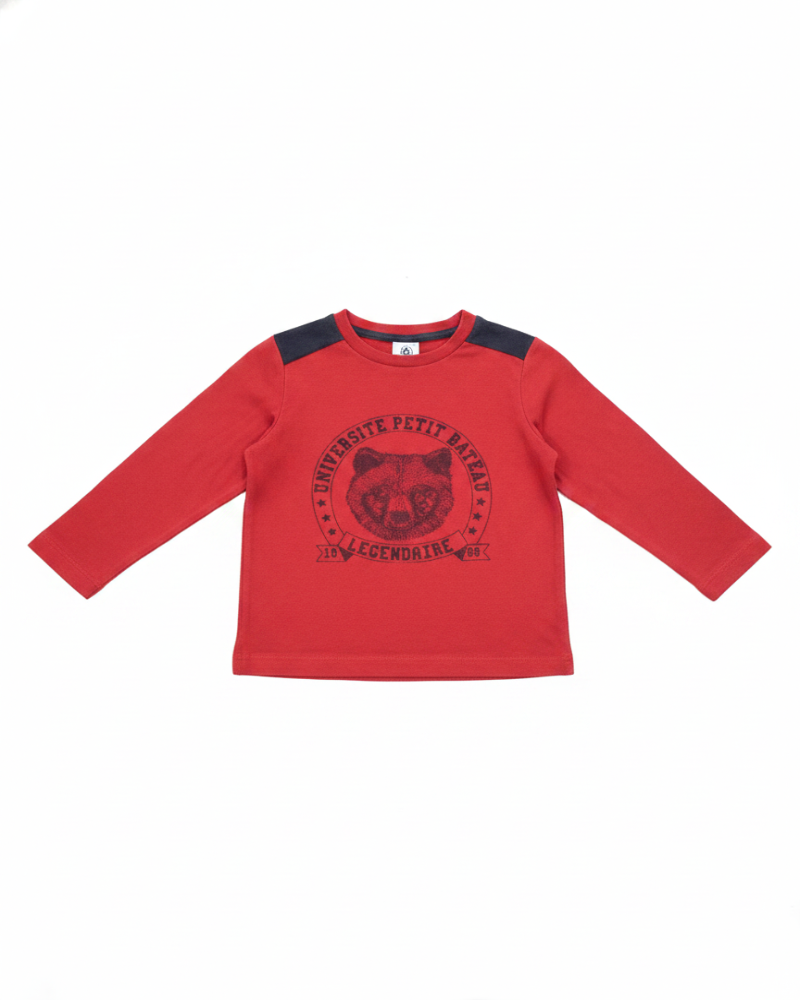 Petit BateauPetit Bateau Chandails Garçon Rouge