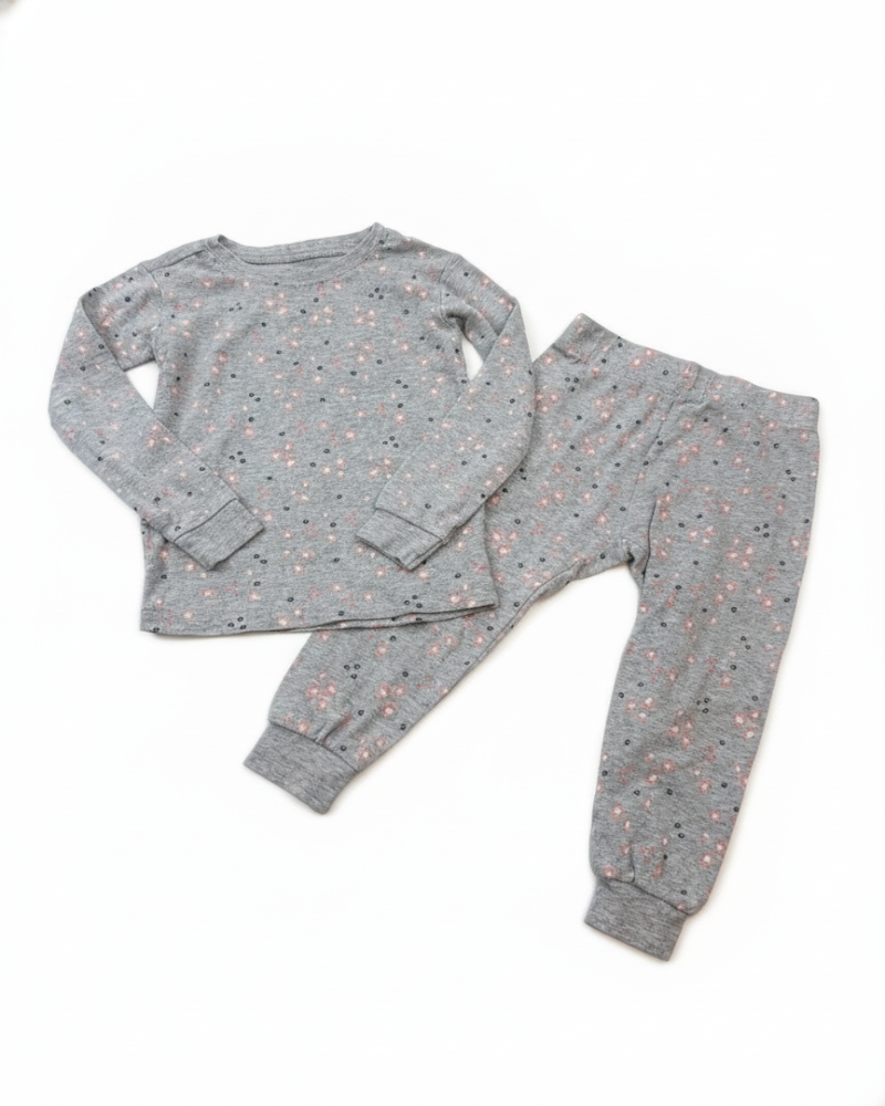 Petit LemPetit Lem Pyjamas Fille Gris