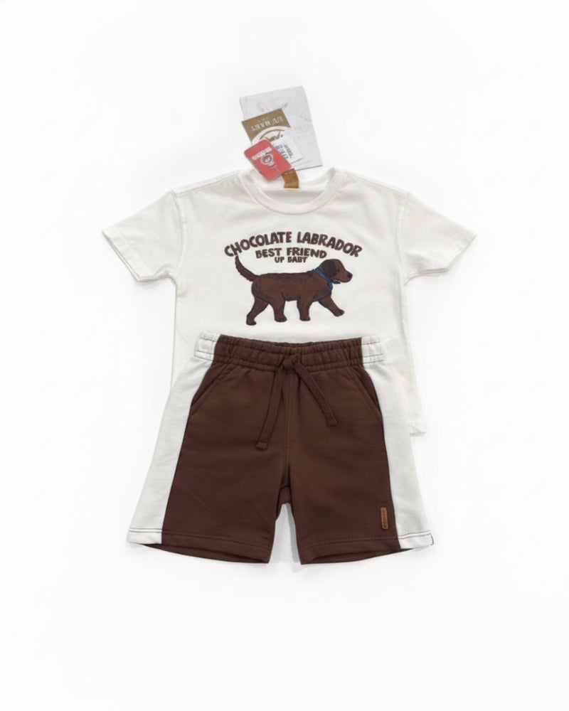 Up BabyUp Baby Ensembles Garçon Blanc