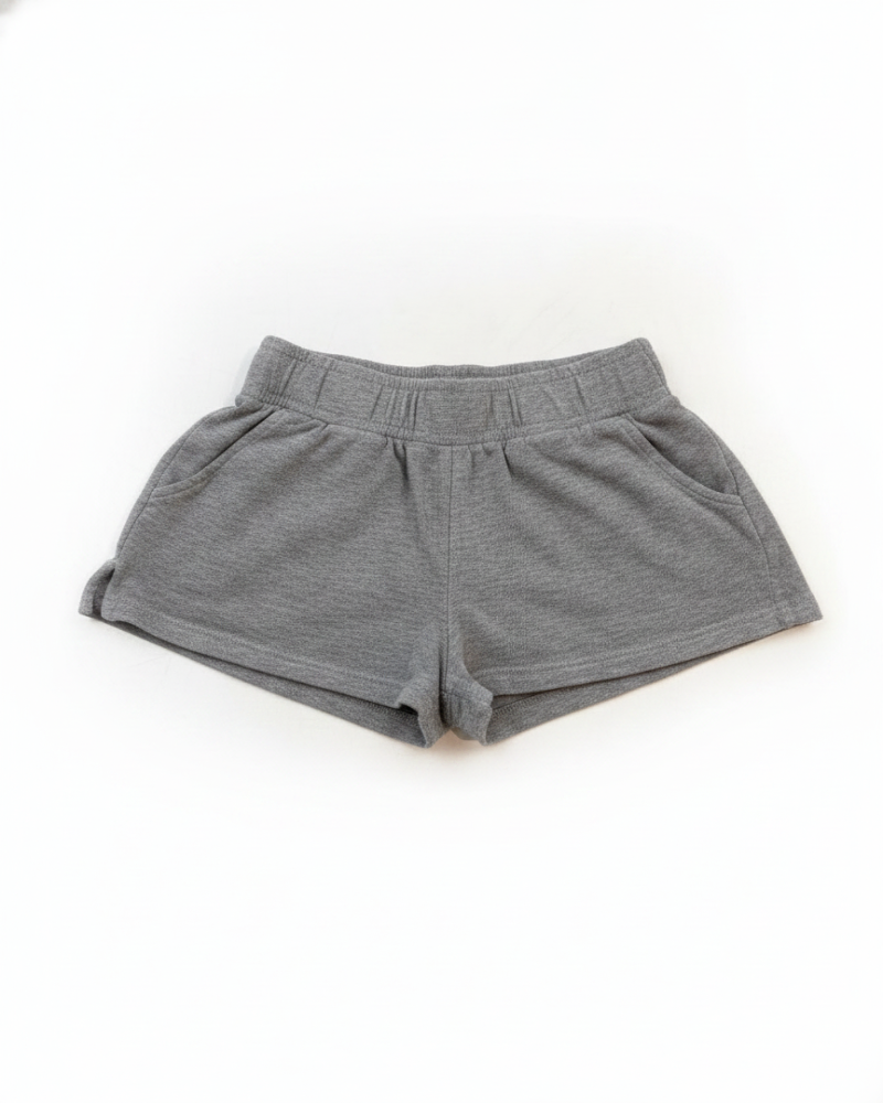 InconnueInconnue Shorts Fille Gris
