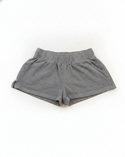 InconnueInconnue Shorts Fille Gris
