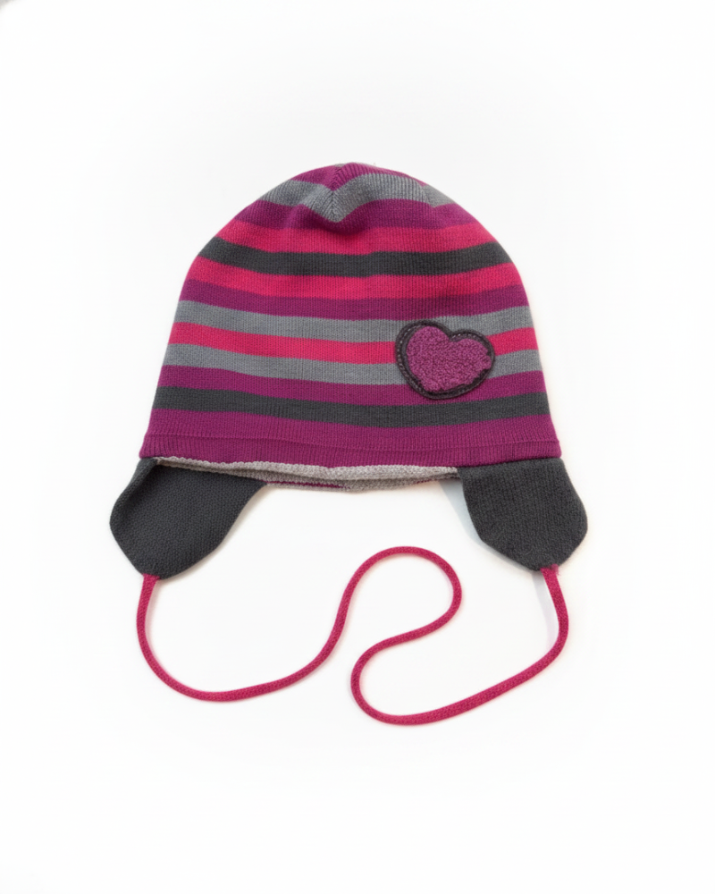 Souris MiniSouris Mini Bonnets, Tuques Fille Gris
