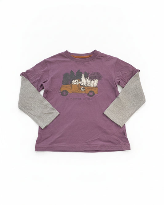 Souris MiniSouris Mini Tee-shirts Garçon Gris