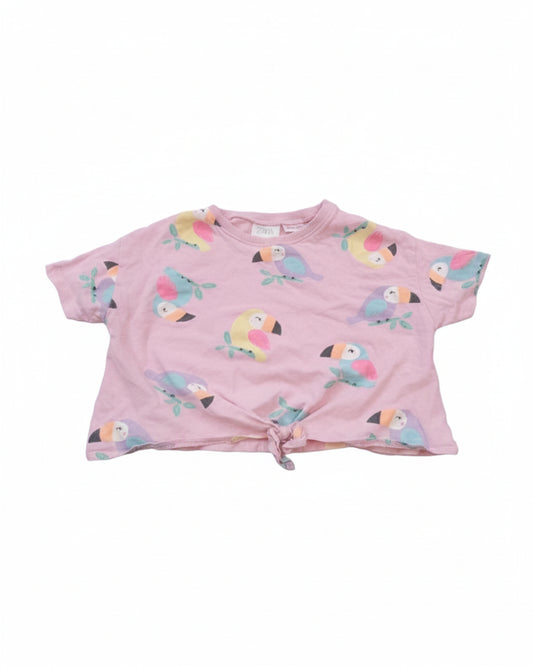 ZaraZara Tee-shirts Fille Rose