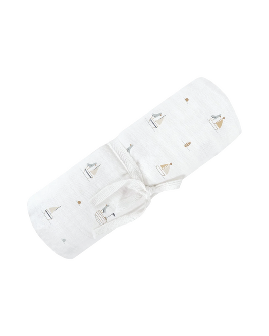 PerlimpinpinPerlimpinpin Couveture, Mousselines Neutre Blanc