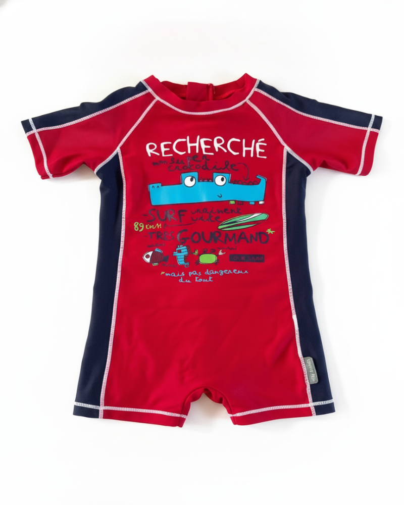 Souris MiniSouris Mini Maillots de bain Garçon Rouge