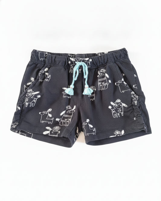 Souris MiniSouris Mini Shorts Fille Blanc