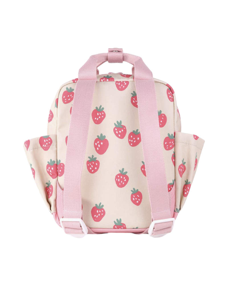 Itzy Ritzy Sac à dos format garderie fraises