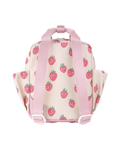 Itzy Ritzy Sac à dos format garderie fraises