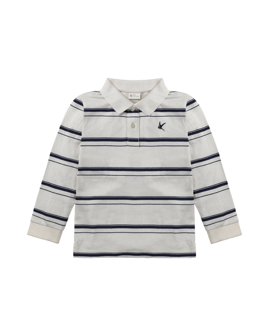 Mini Wardrobes Polo Garçon Blanc