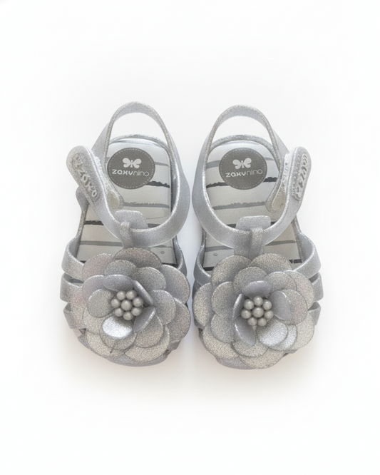 Zaxynina Sandale Fille Gris