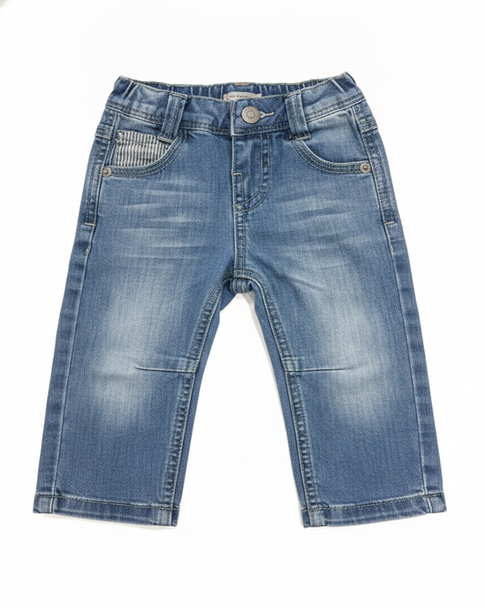 Grain de blé Pantalon Neutre Bleu