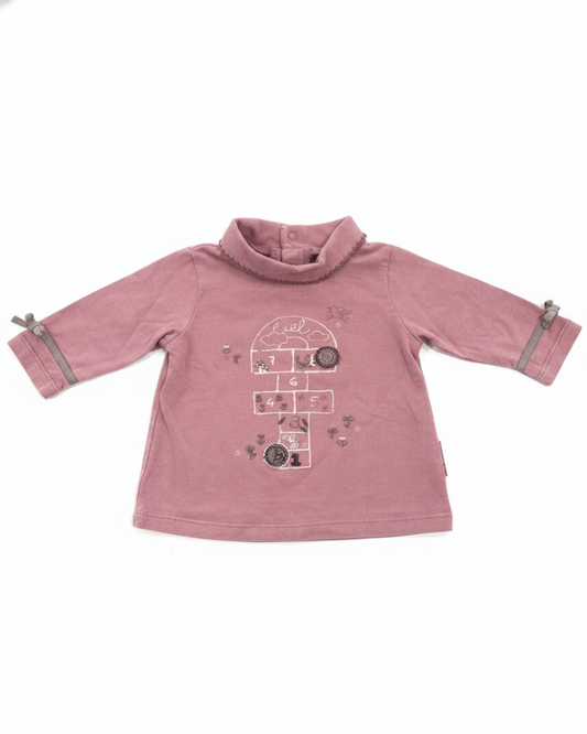 Sergent Major Chandail Fille Gris
