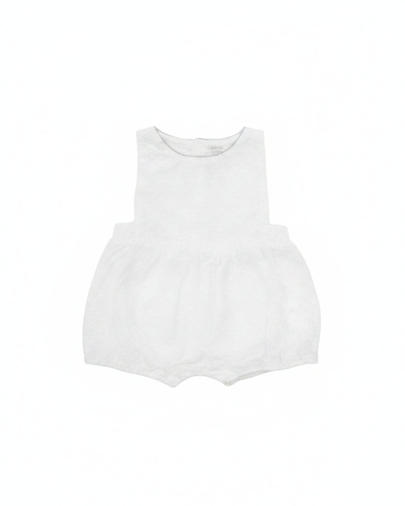 Obaïbi Combinaison Fille Blanc
