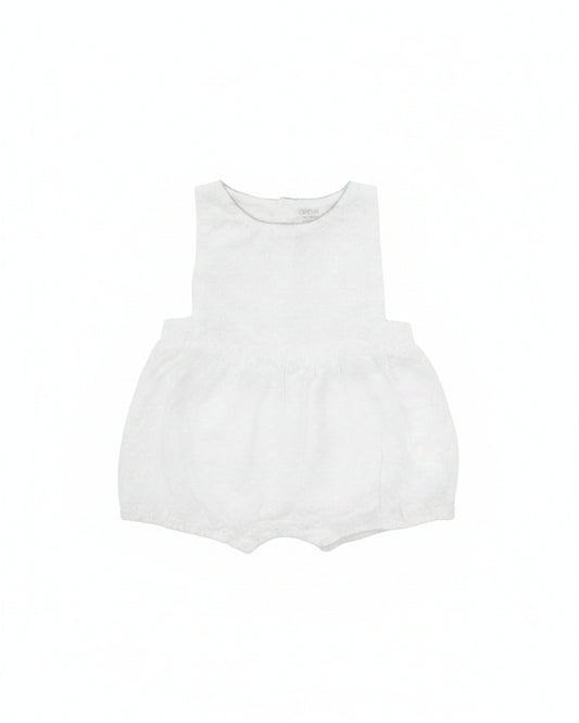 Obaïbi Combinaison Fille Blanc