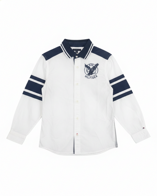 Tommy Hilfiger Chemise Garçon Blanc