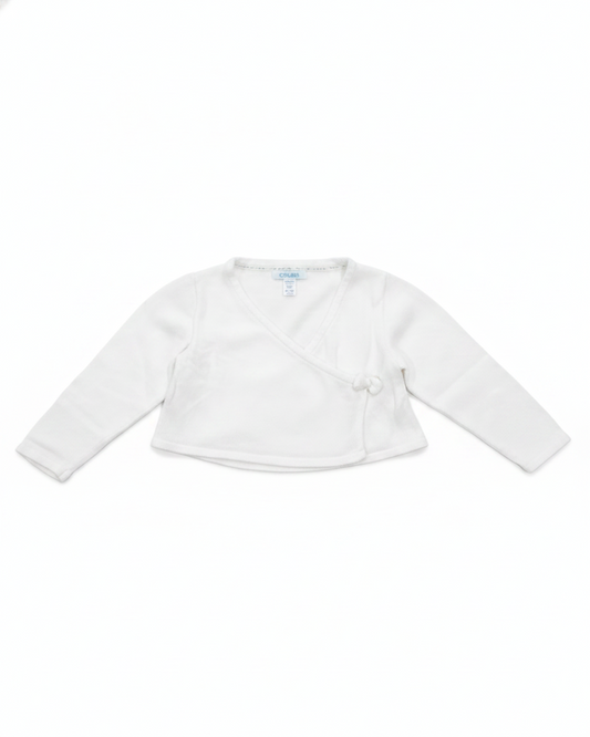 Obaïbi Cardigan Neutre Blanc