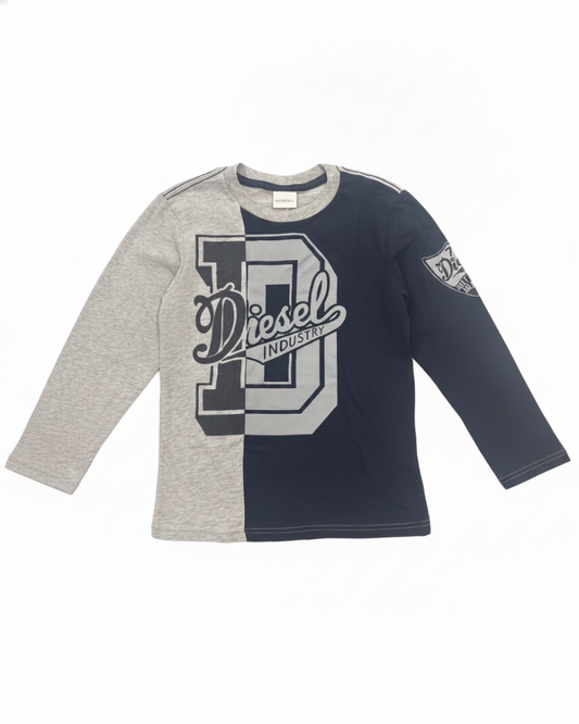 Diesel Tee-shirt Garçon Gris
