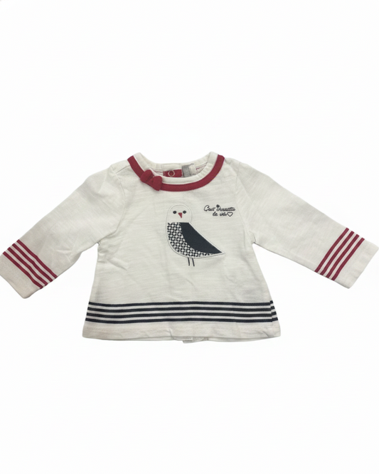 Orchestra Tee-shirt Fille Blanc