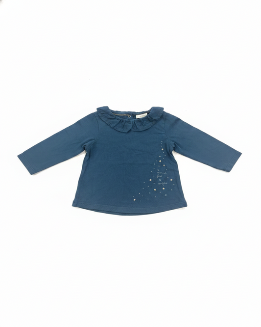 Tape à l'oeil Tee-shirt Fille Bleu