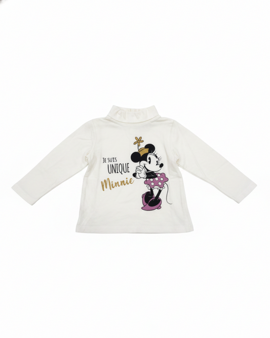 Disney Tee-shirt Fille Blanc