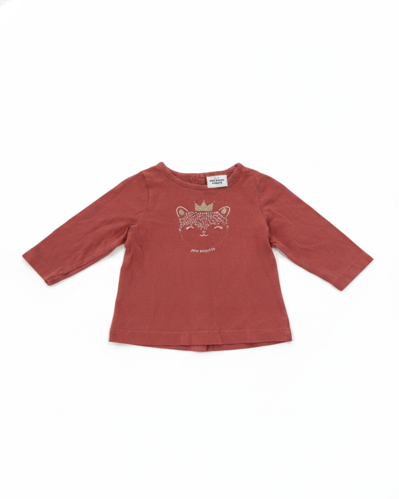 Tape à l'oeil Tee-shirt Fille Rouge