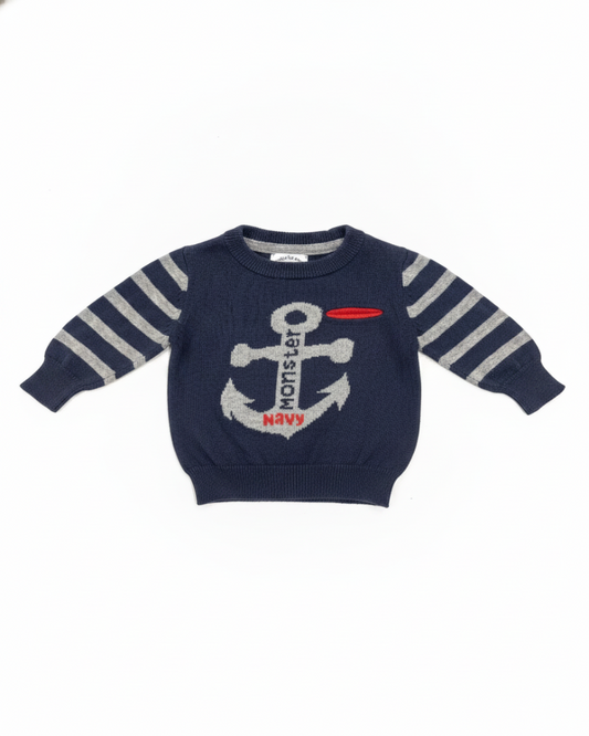 Tex Chandail Garçon Gris