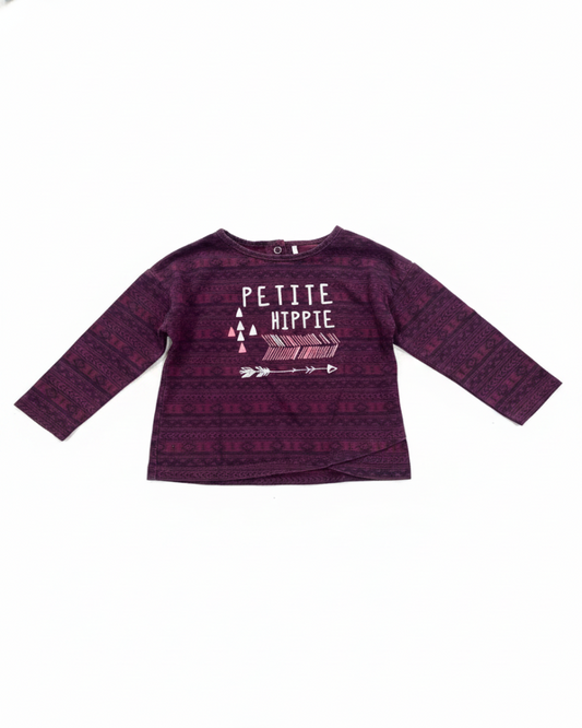 Colimaçon Tee-shirt Fille Violet