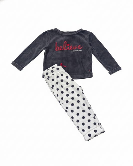 Okaïdi Pyjama Fille Gris