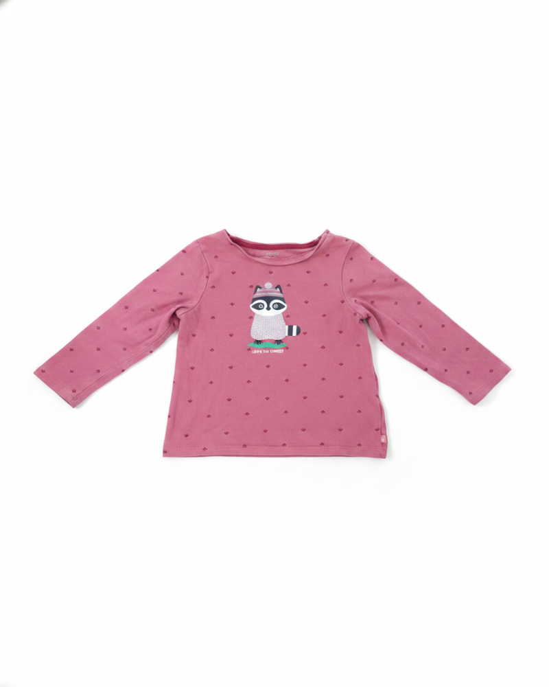 Obaïbi Tee-shirt Fille Rose