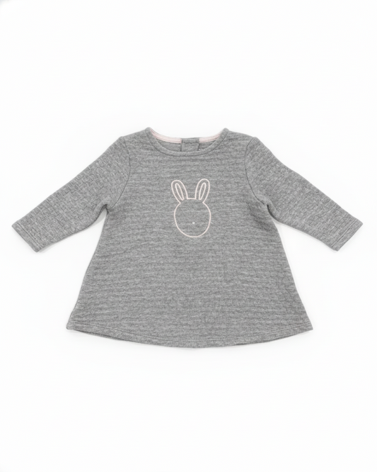 Obaïbi Robe Fille Gris