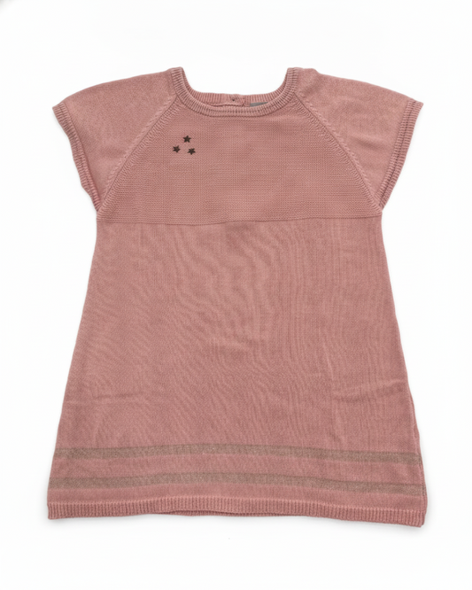 Grain de blé Robe Fille Beige