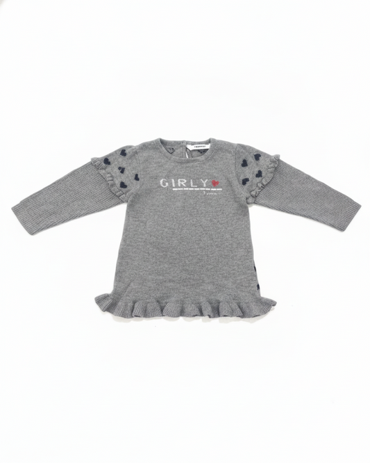 3 Pommes Veste Fille Gris