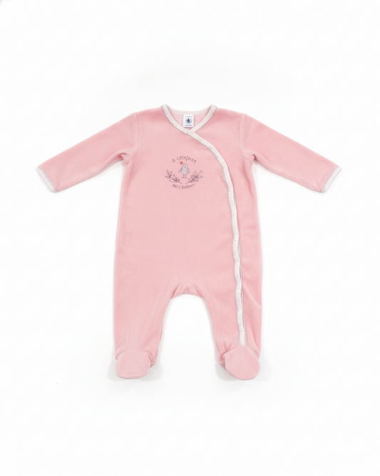Petit Bateau Pyjama Fille Gris
