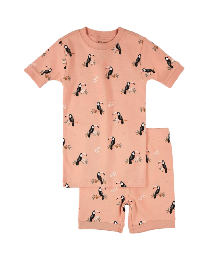 Petit Lem Pyjama Fille Orange