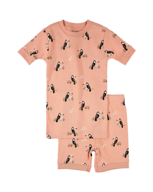 Petit Lem Pyjama Fille Orange