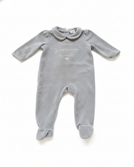 Tape à l'oeil Pyjama Fille Gris