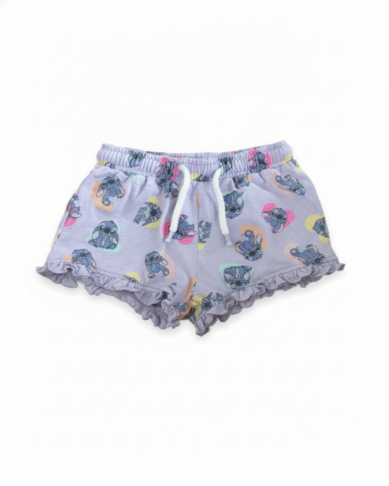 Disney Short Fille Violet
