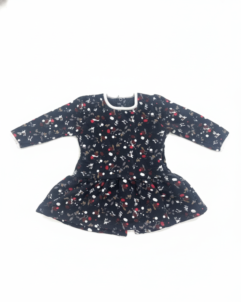 Petit Bateau Robe Fille Blanc
