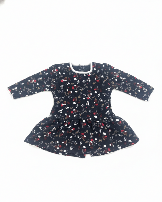 Petit Bateau Robe Fille Blanc